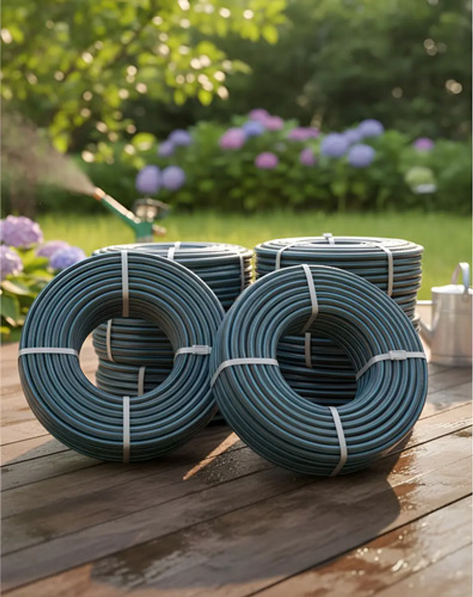 Manguera Agricola Riego  3/8   Calibre 40 X 200 Mtrs 8