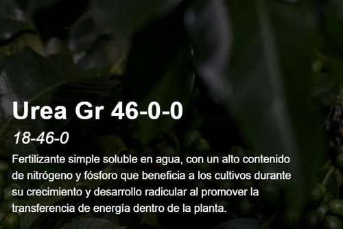 Urea Granulada 1 Kilo, 10 Kilos, 20 Kilos, 50 kilos  / Agrosamario 11