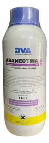 Abamectina DVA x 1 Litro - Acaricida e Insecticida Traslaminar | Agrosamario 2