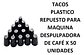 Taco Plástico Repuesto Para Despulpadora De Café X 50 Unidad - Miniatura 2
