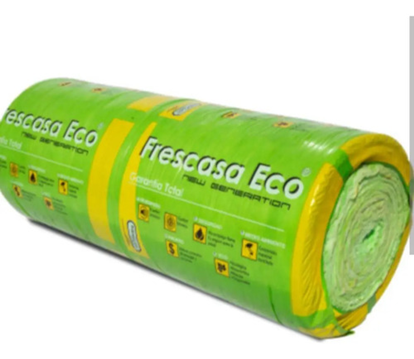 Rollo Frescasa Eco  2-1/2  7.62 X 1.22 Fibra De Vidrio 4
