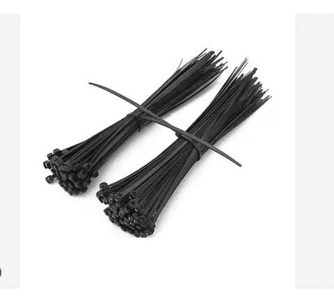 Amarres Abrazadera Plásticos 3.6mm X 20 Cm Paquete X 100