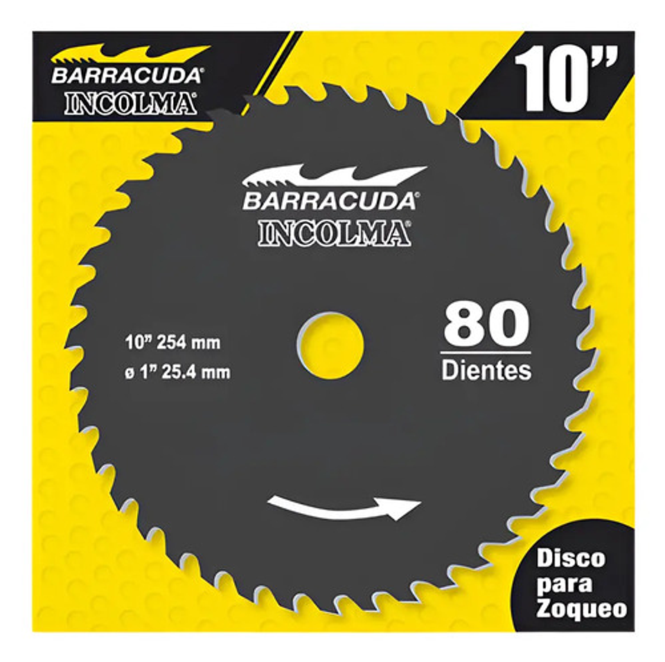 Disco Para Guadaña Barracuda De 80 Dientes 4