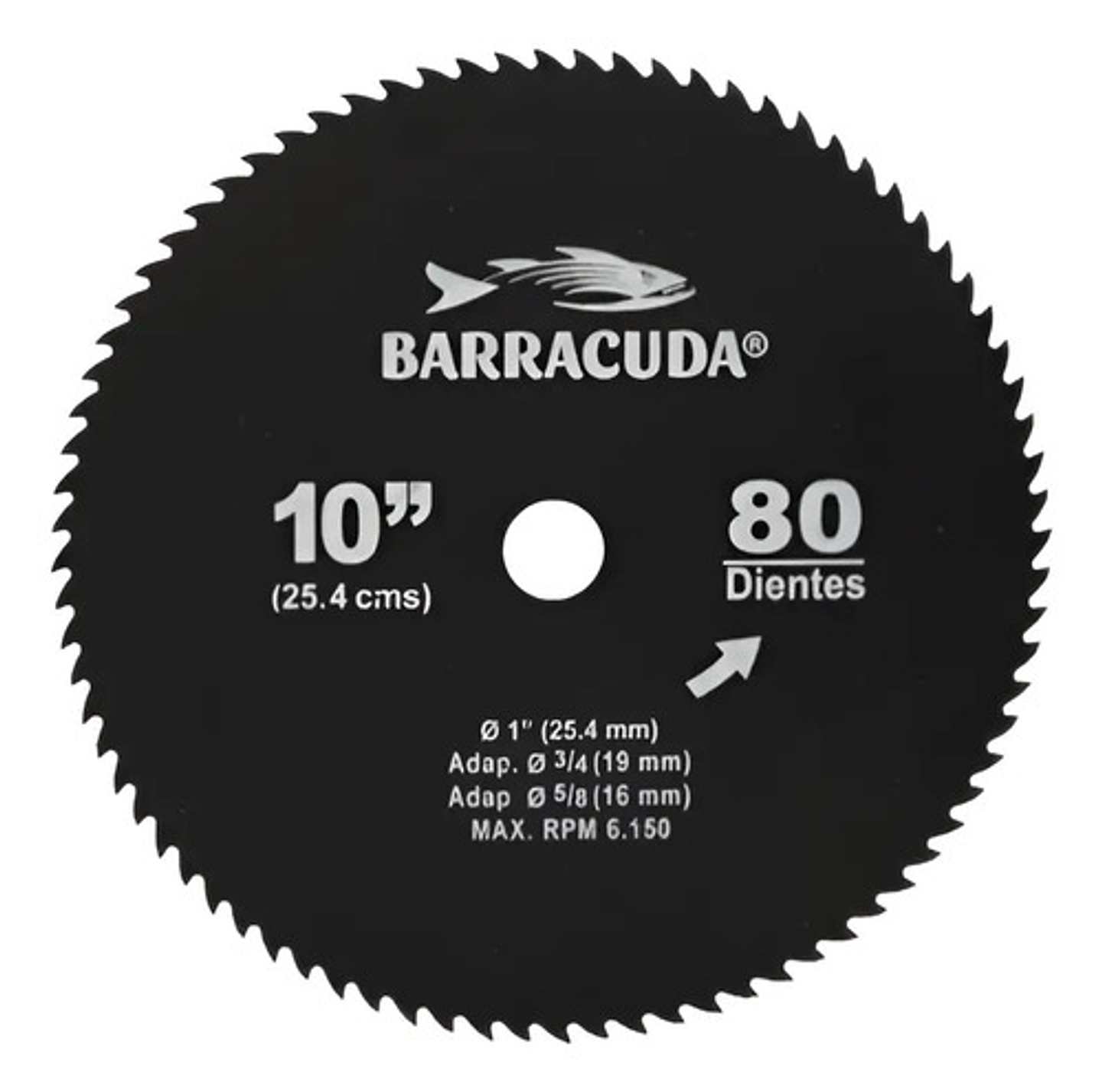 Disco Para Guadaña Barracuda De 80 Dientes 5