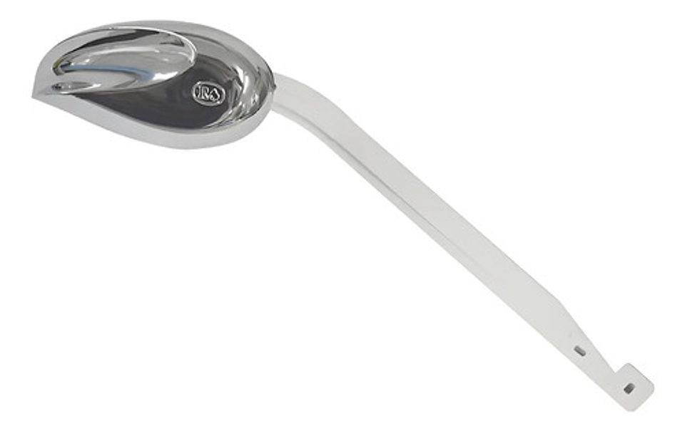 Manija Para Cisterna Tradicional En Pvc Cromado Rioplast 1