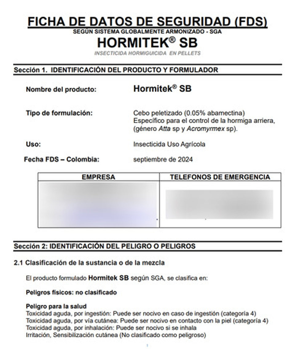 Hormitek X 500 Gr Control Hormigas Cebo 2