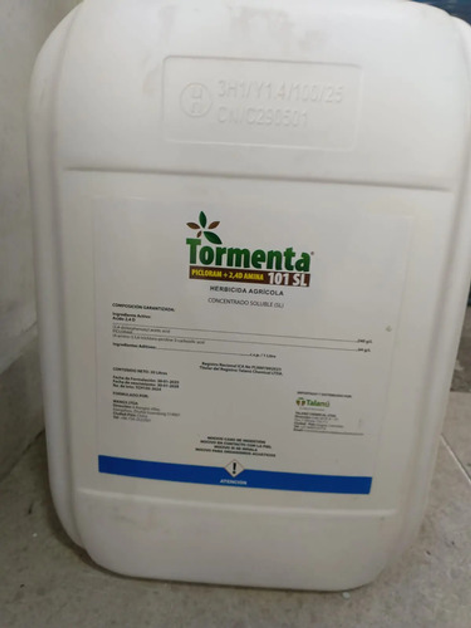 Tormenta 101 X 20 Litros 3