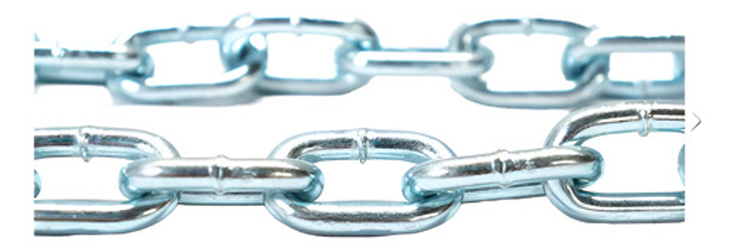 Cadena Eslabonada Galvanizada De 1/8x 100metro 3