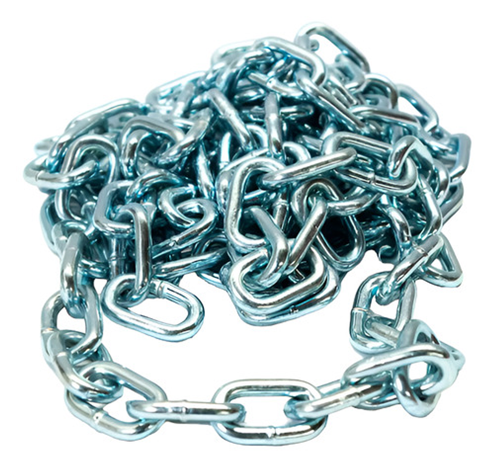 Cadena Eslabonada Galvanizada De 1/8x 100metro 4