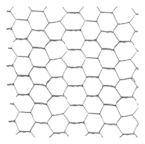 Malla Gallinero Galvanizada 0.9 X 1 1/4pu3.5cm X18 Mts Largo