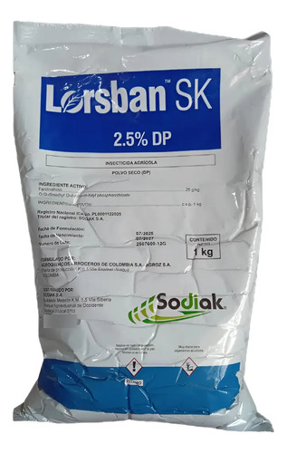 Lorsban Polvo X 24 Kilos - Control De Hormigas 3