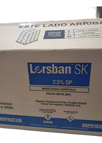 Lorsban Polvo X 24 Kilos - Control De Hormigas 4