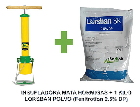 Insufladora Herramienta Mata Hormigas Capacidad 500 Gr Polvo