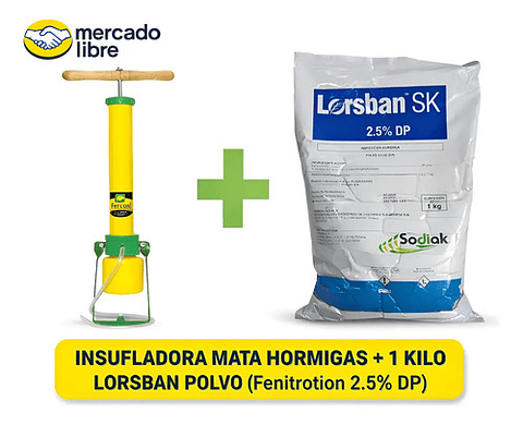 Insufladora Herramienta Mata Hormigas Capacidad 500 Gr Polvo