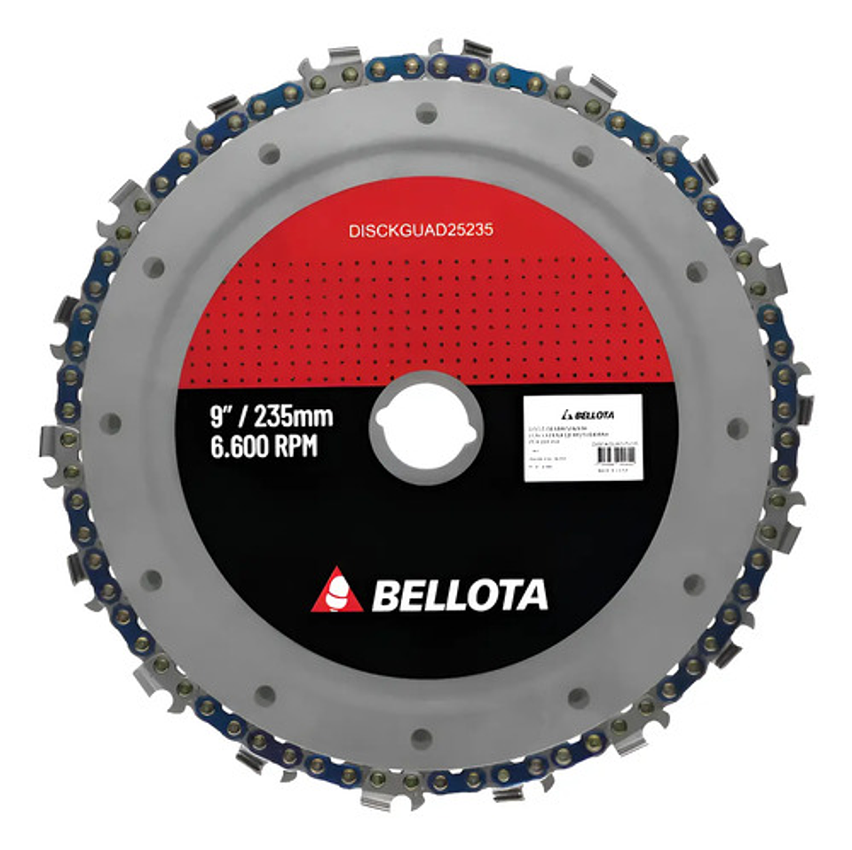 Disco Para Zoqueo Bellota Negro 1