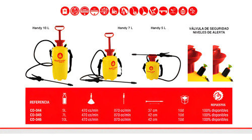 Fumigadora Manual Royalcondor® Handy 10 Litros 4