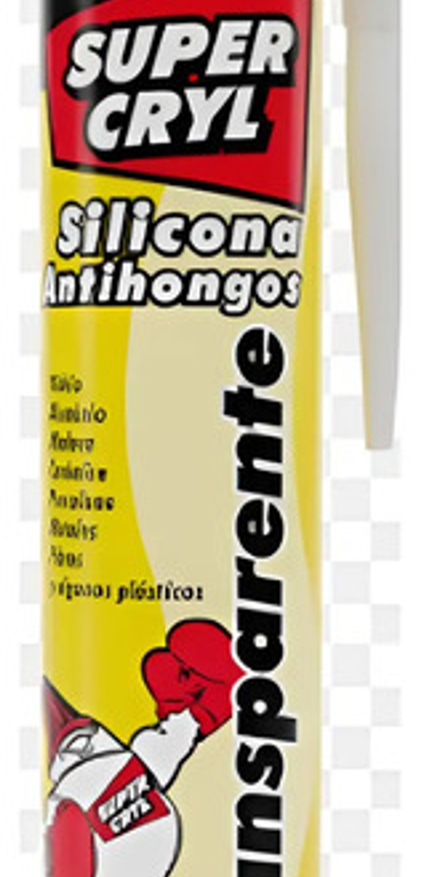Silicona Transparente Antihongos X 200 Ml  Super Cryl 1
