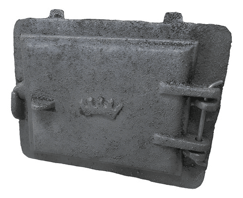 Puerta Para Estufa De Leña Grande 20 Cm  X 25 Cm