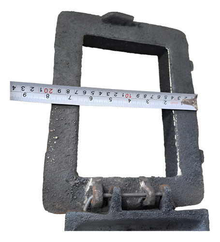 Puerta Para Estufa De Leña Grande 20 Cm  X 25 Cm 5