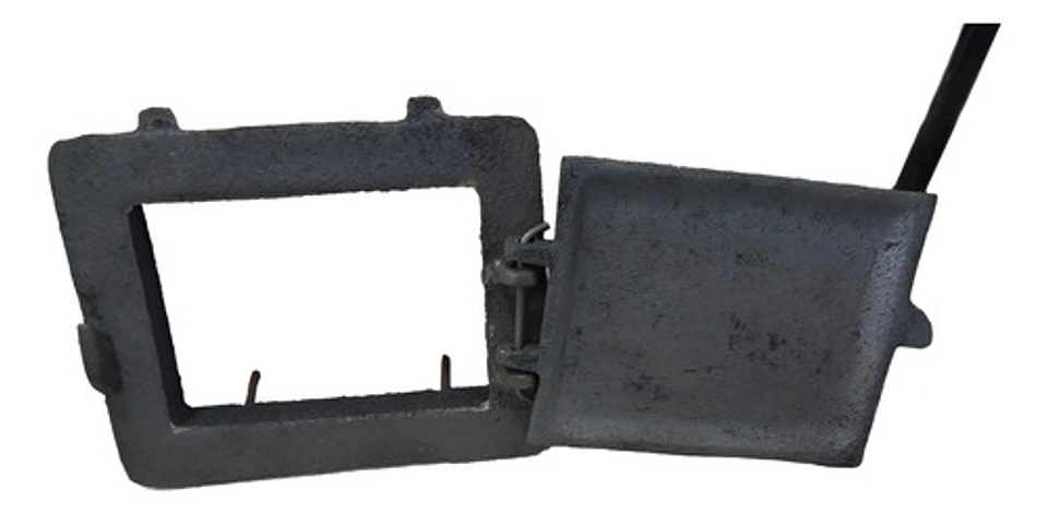 Puerta Para Estufa De Leña Grande 20 Cm  X 25 Cm 9