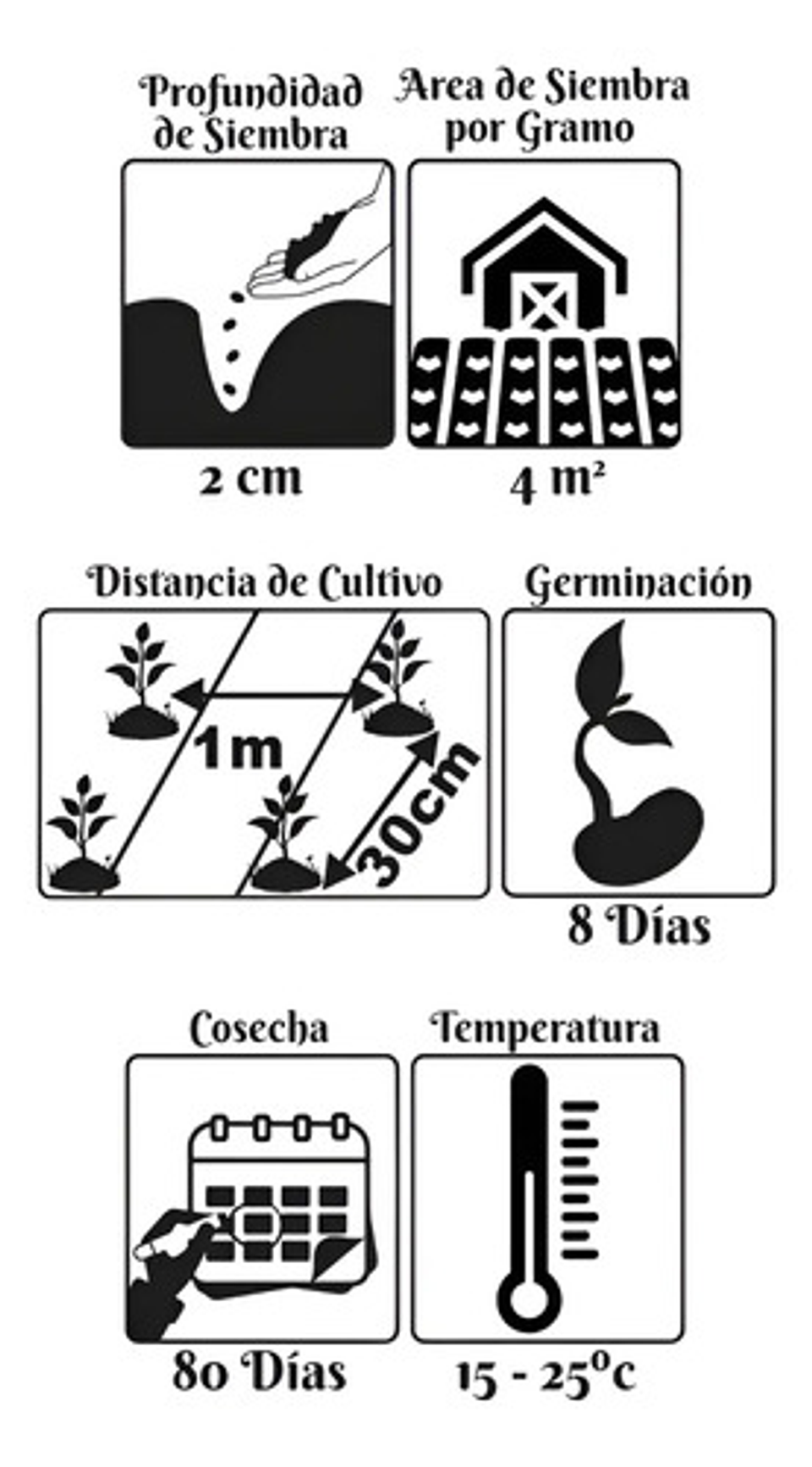 Semillas Hortaliza Certificada Para Huerta Casera Por Sobre 77