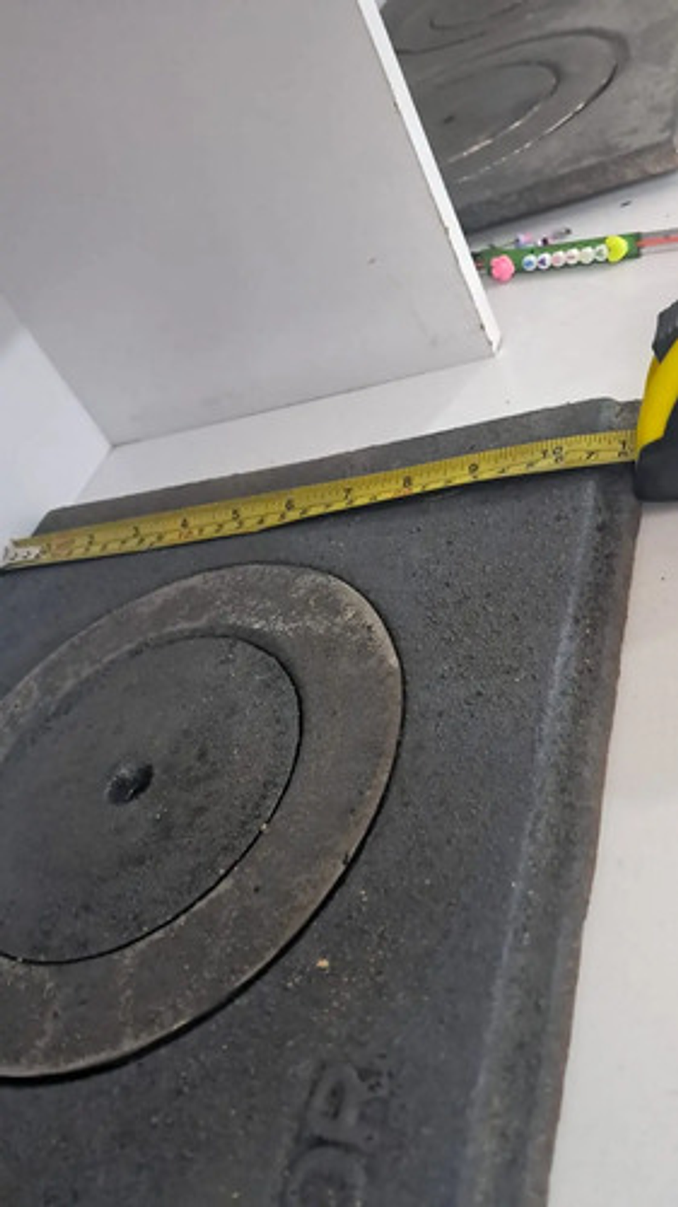 Plancha Para Estufa De Leña 2 Puestos Condor 56cm X 28 Cm 2