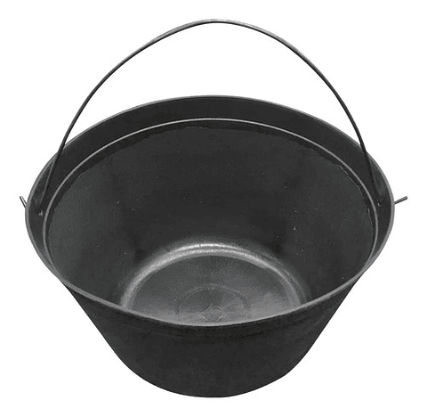 Balde Para Construcción Negro 8 Litros X 2 Unidades