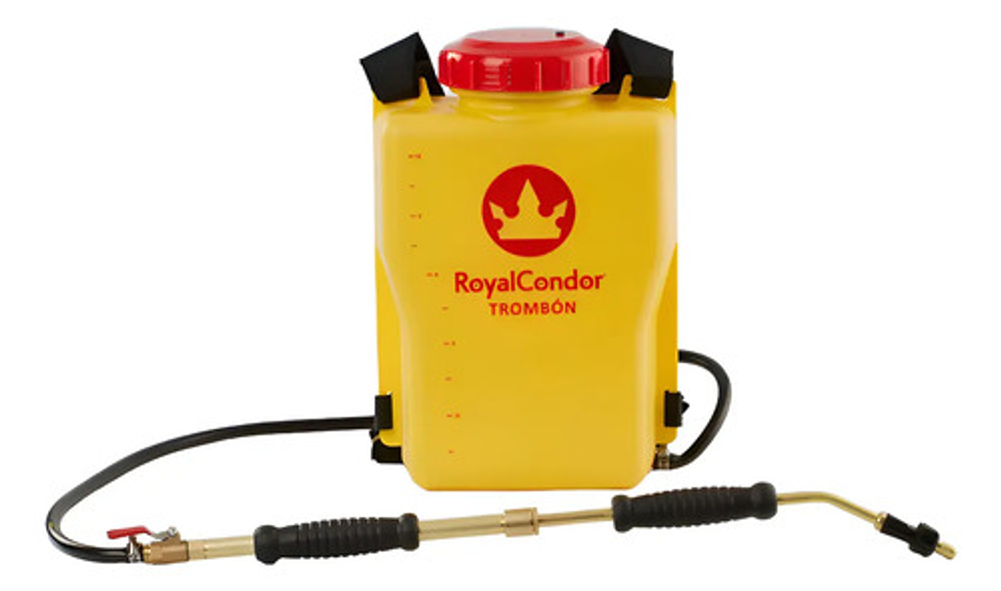 Fumigadora Manual Royalcondor® Trombón Galón 10 Litros 1