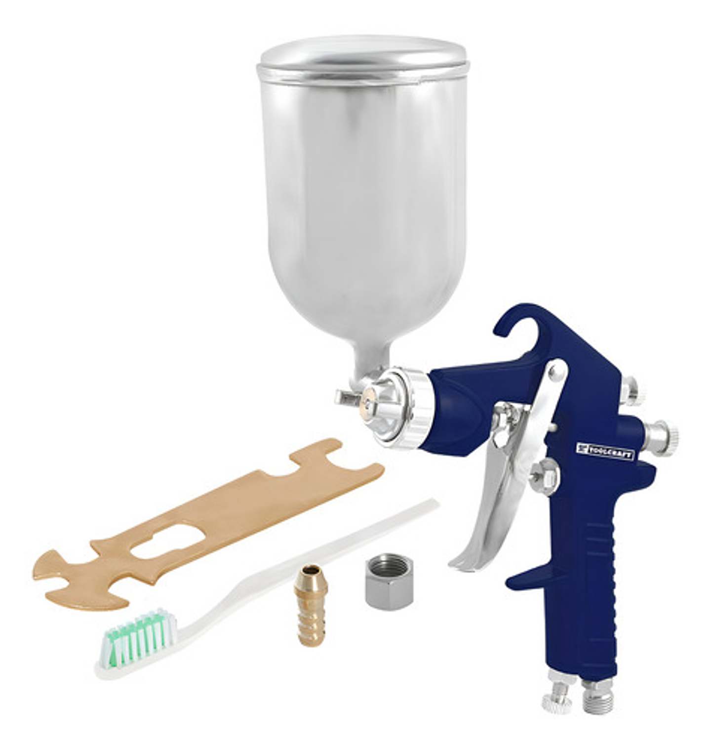 Pistola Para Pintar 0.4lt Con Accesorios Tc1838 1