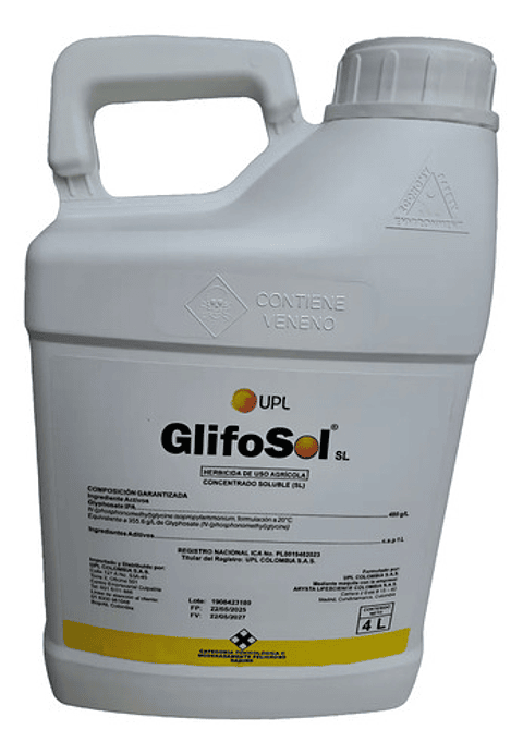 Control Malezas X Litro Glifosol  480 X 4litro