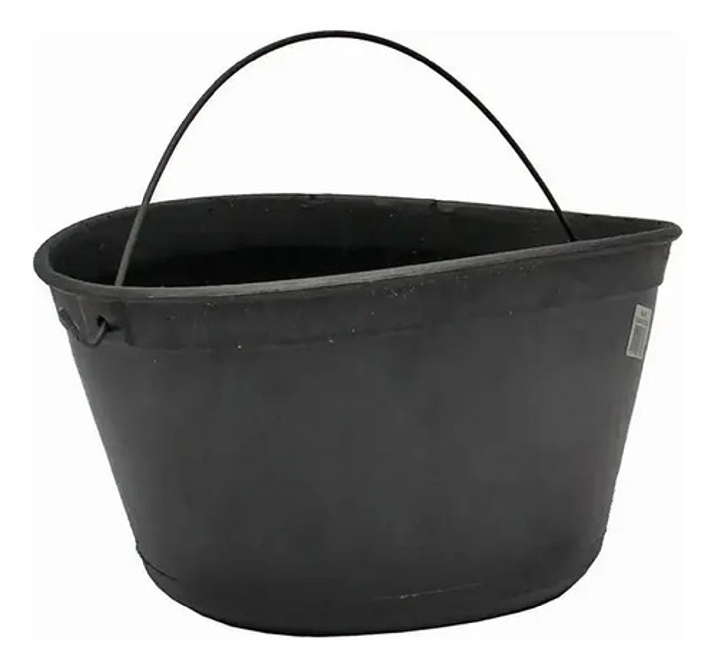 Balde Para Construcción Negro 8 Litros X 6 Unidades 3
