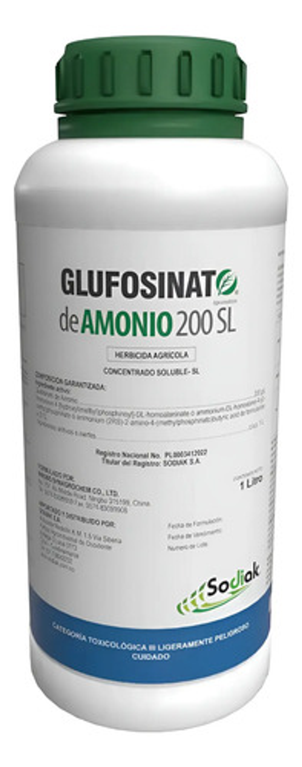 Glufosinato De Amonio   200 Sl  X Litro Control Maleza 1