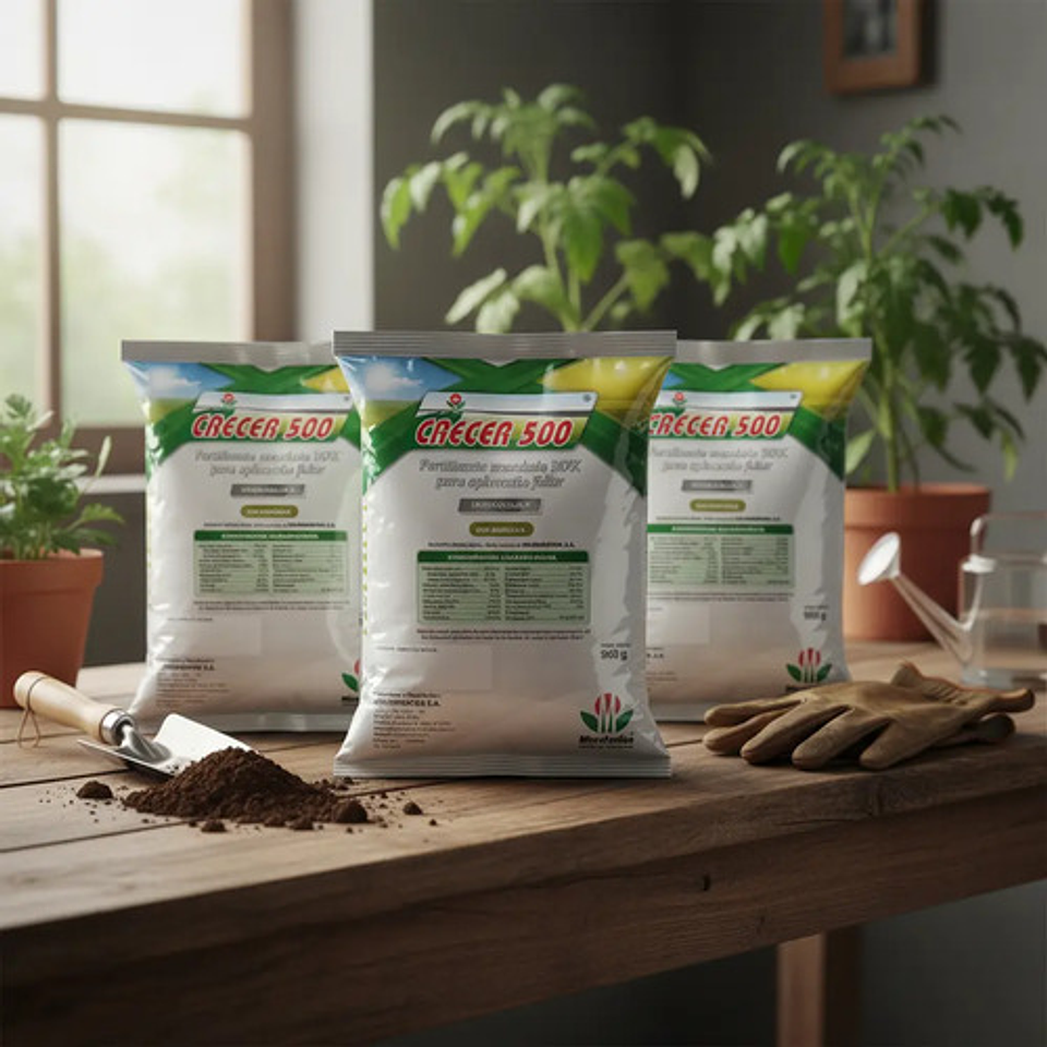 Fertilizante Crecer 500 X 900gr Microfertisa X 10 Unidades 3
