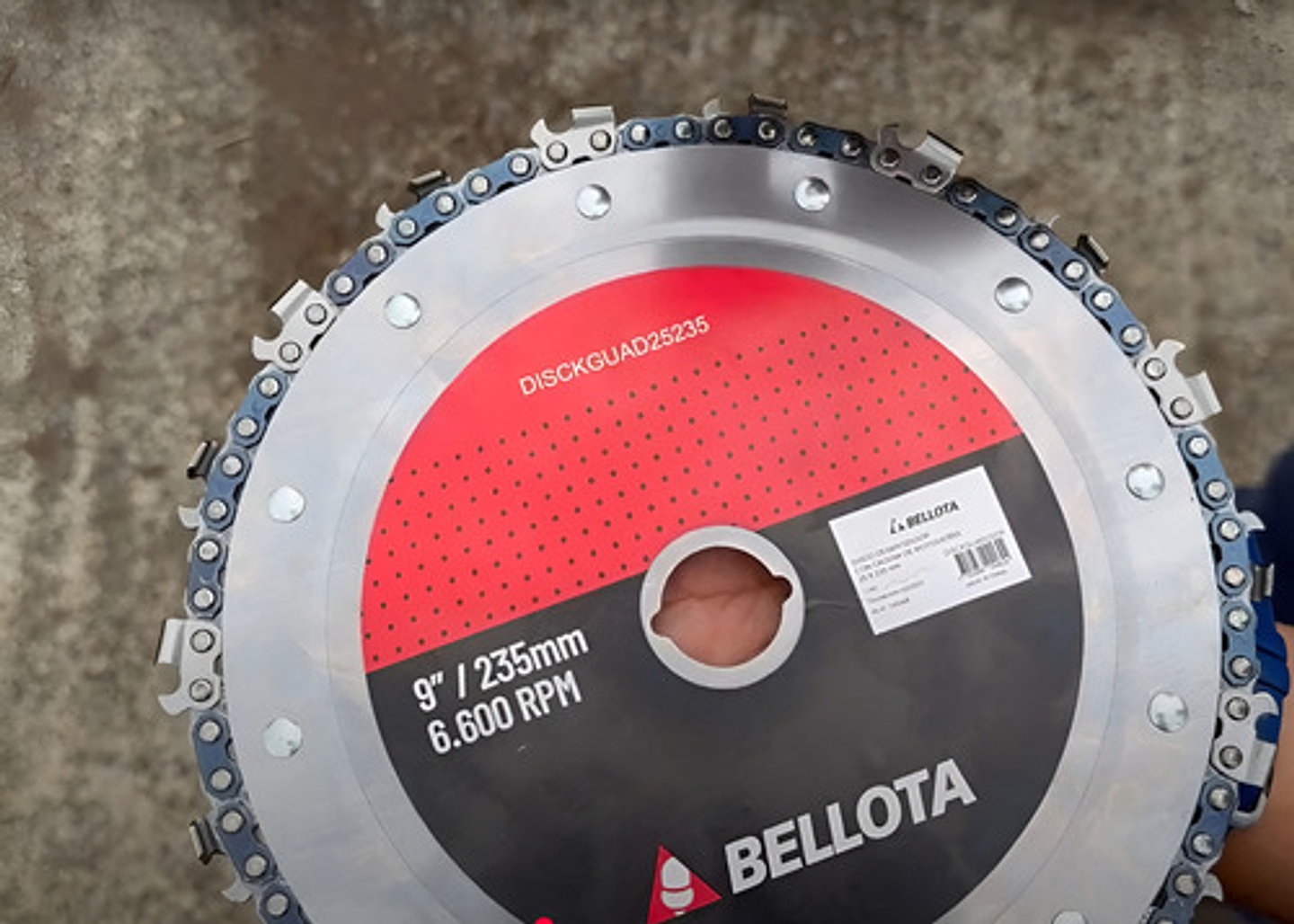 Disco Para Zoqueo Bellota Negro 6