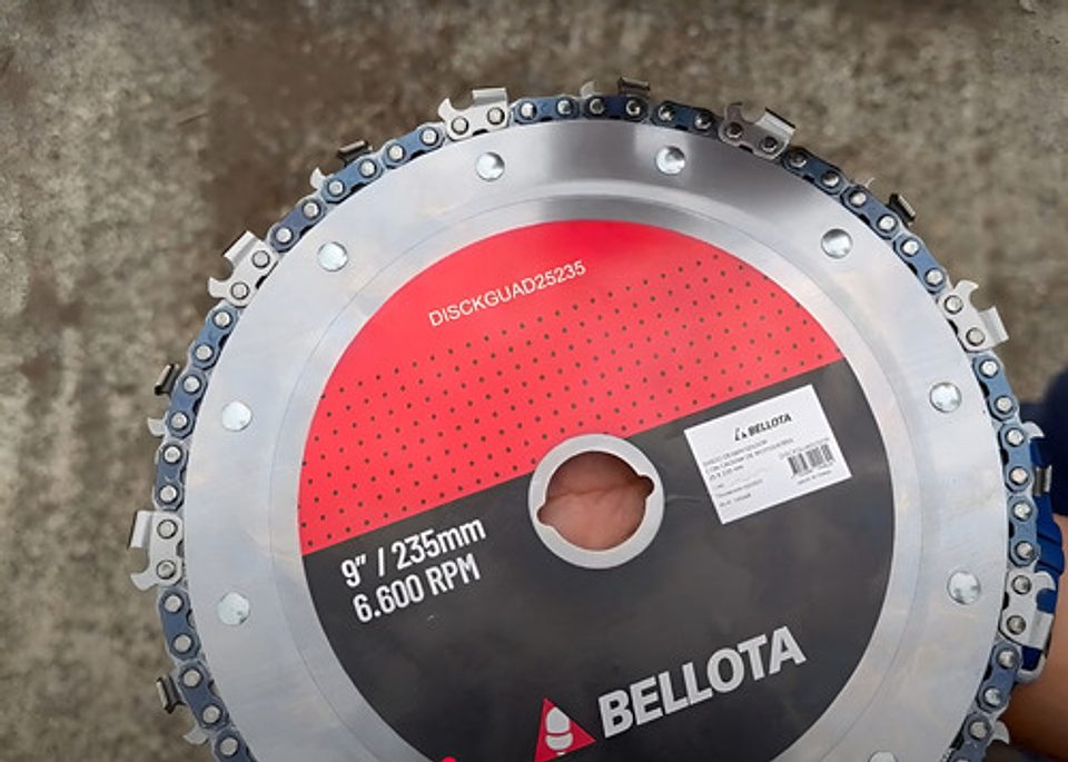 Disco Para Zoqueo Bellota Negro 6