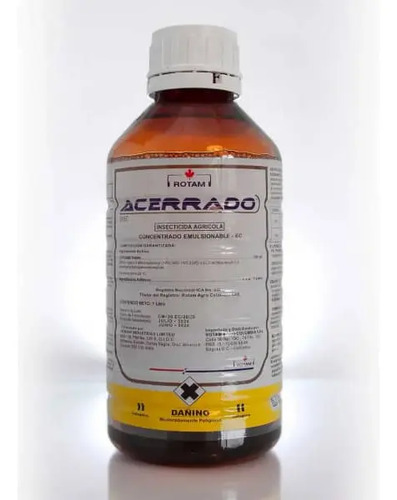 Acerrado 200 EC (Cipermetrina) x 1 Litro - Insecticida de Alto Impacto | Agrosamario 1