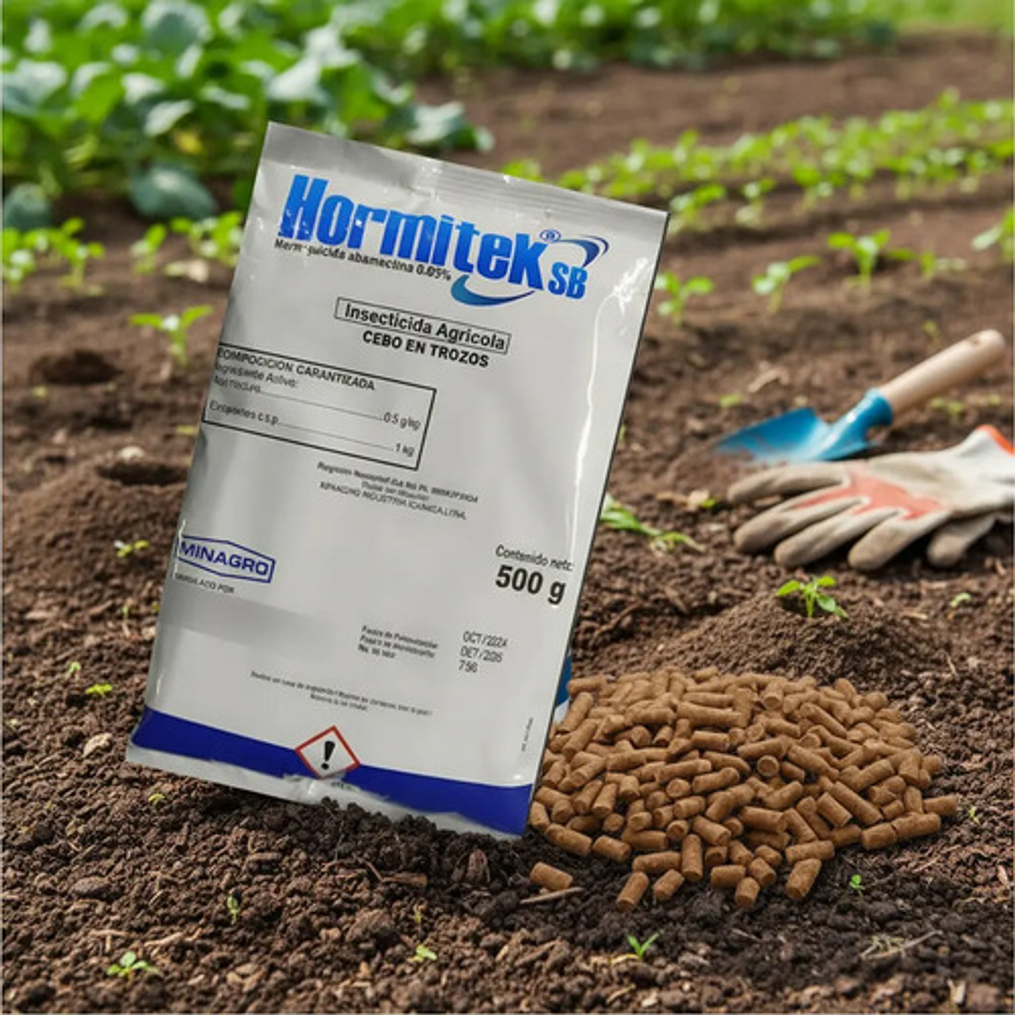 Hormitek X 500 Gr Control Hormigas Cebo X 2unidades 11