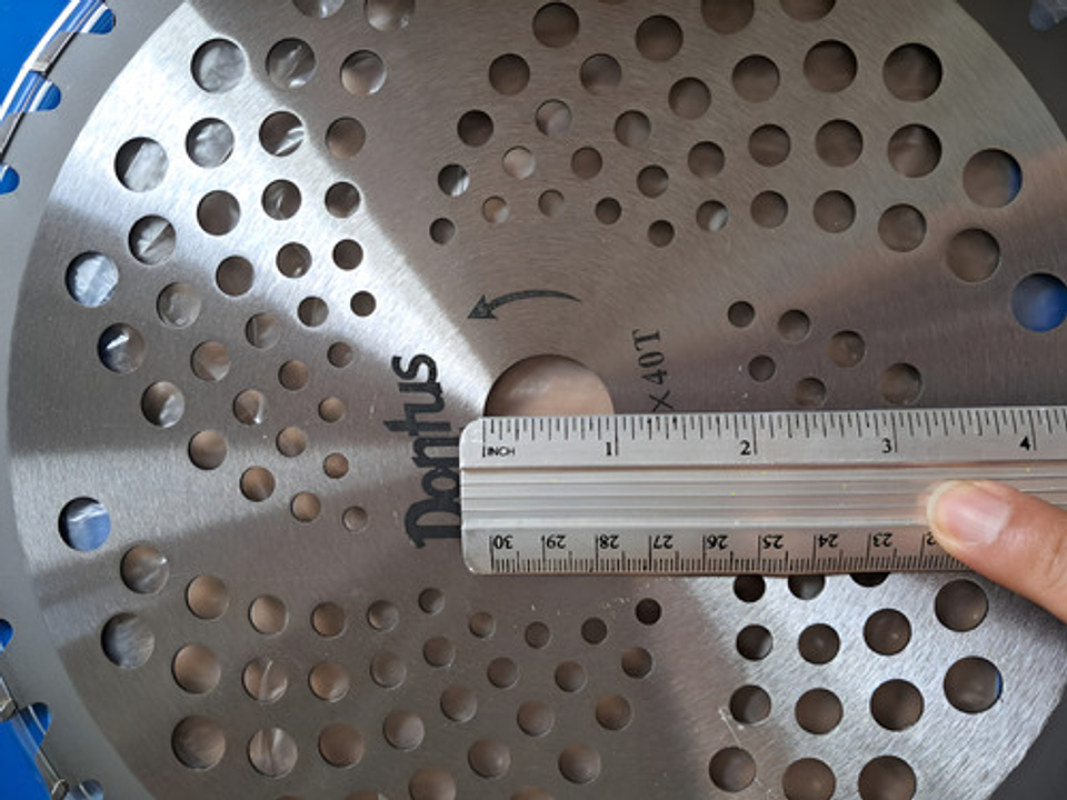 Disco Para Zoqueo De Tungsteno De 10 In 25.4 Cm Dontus 3