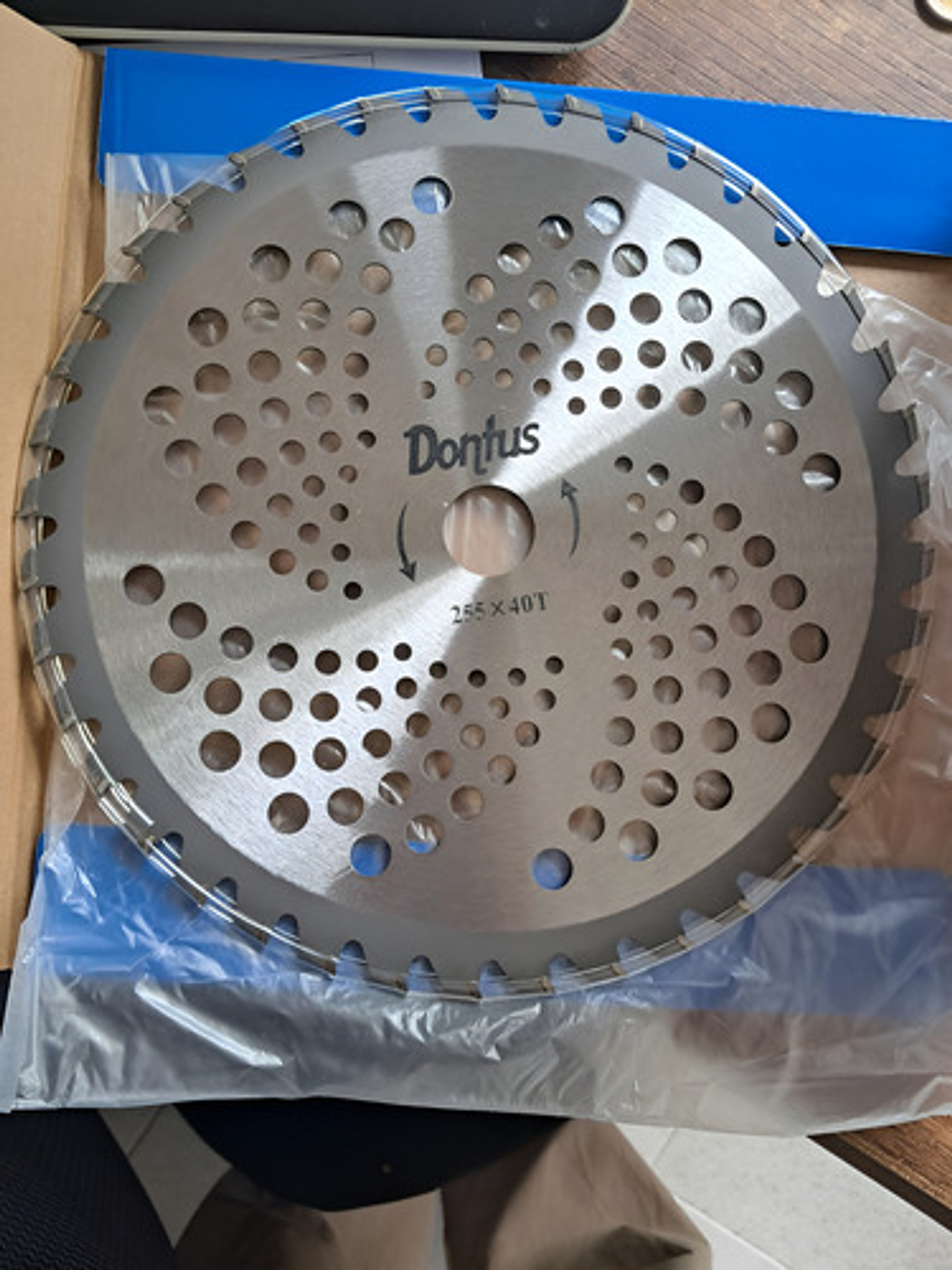 Disco Para Zoqueo De Tungsteno De 10 In 25.4 Cm Dontus 5