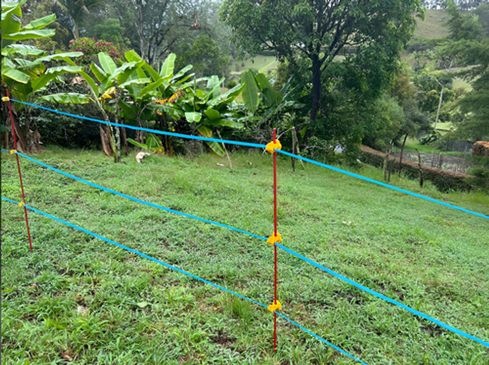 Aislador Cinta O Cordón Cerca Movil - Varilla X 50 Und 2