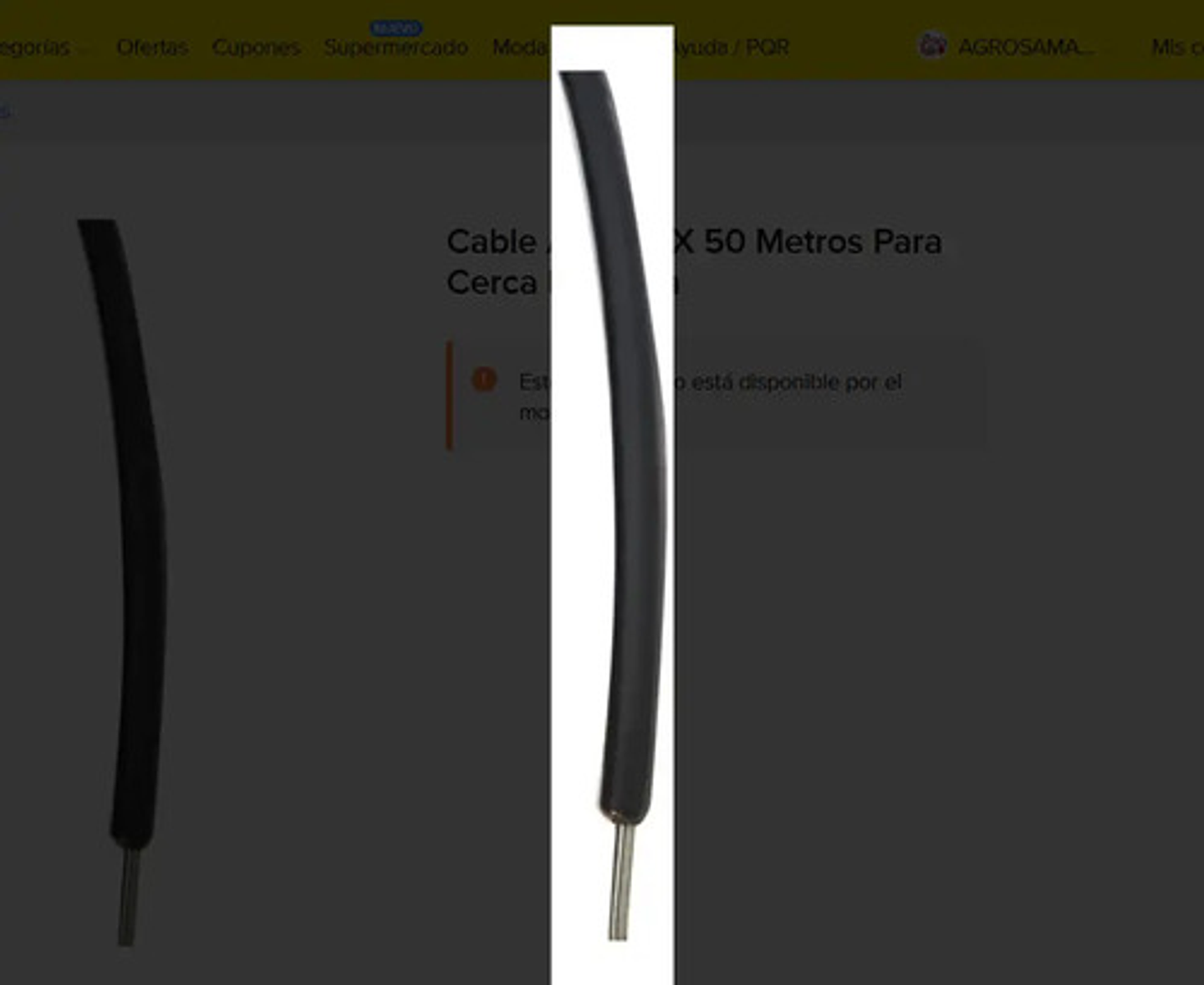 Cable Aislado Cerca Eléctrica X 50 M (2unidades) 5