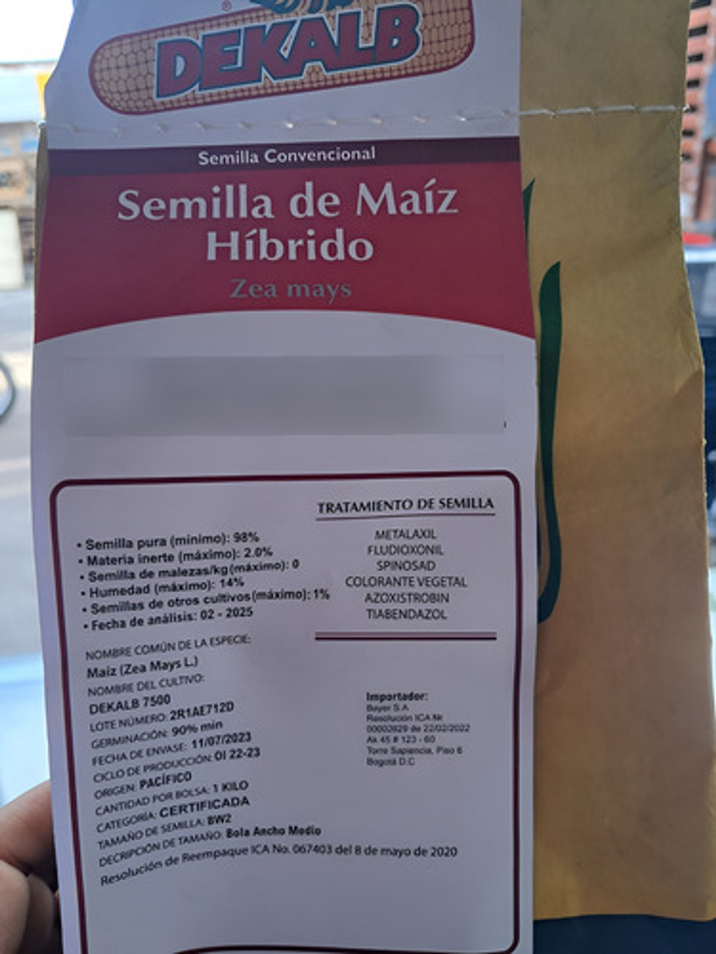 Semillas Maiz Amarillo Hibrido Hr-oro X 5 Kilo 12