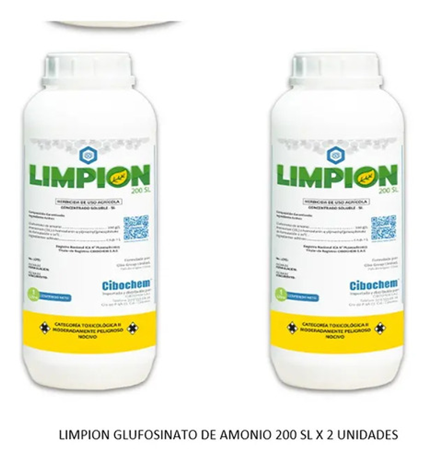 Limpion Glufosinato De Amonio 200 Sl  X  2 Litros  Maleza 2