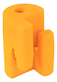 Aislador Puntilla Liso Amarillo Para Cerca Eléctrica X 100un - Miniatura 1
