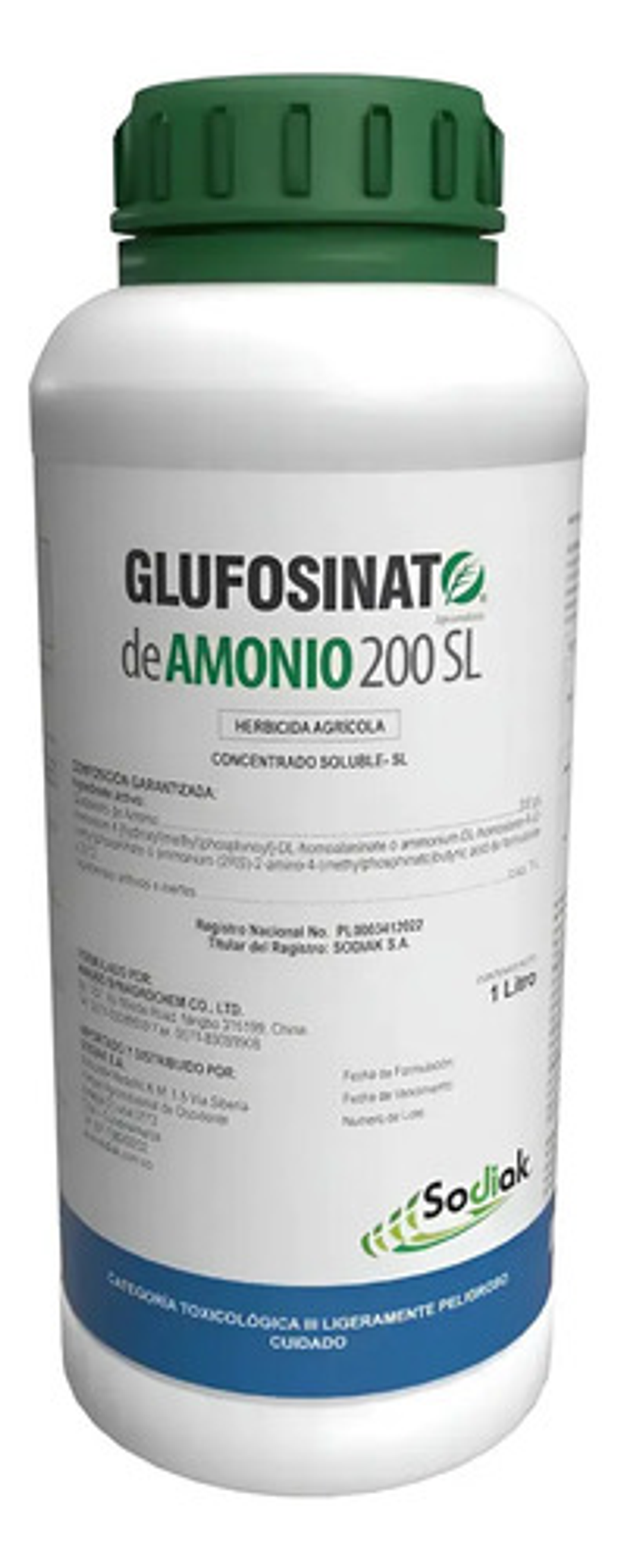 Glufosinato De Amonio 200 Sl X 2 Litros Control Maleza 3