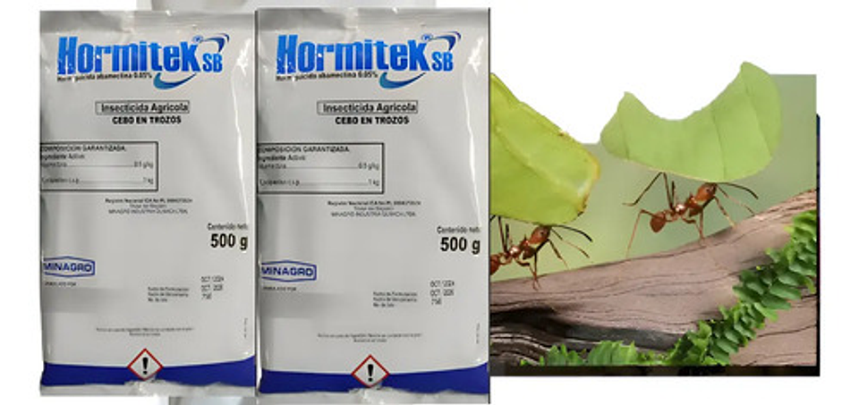 Hormitek X 500 Gr Control Hormigas Cebo X 4 Unidades 4
