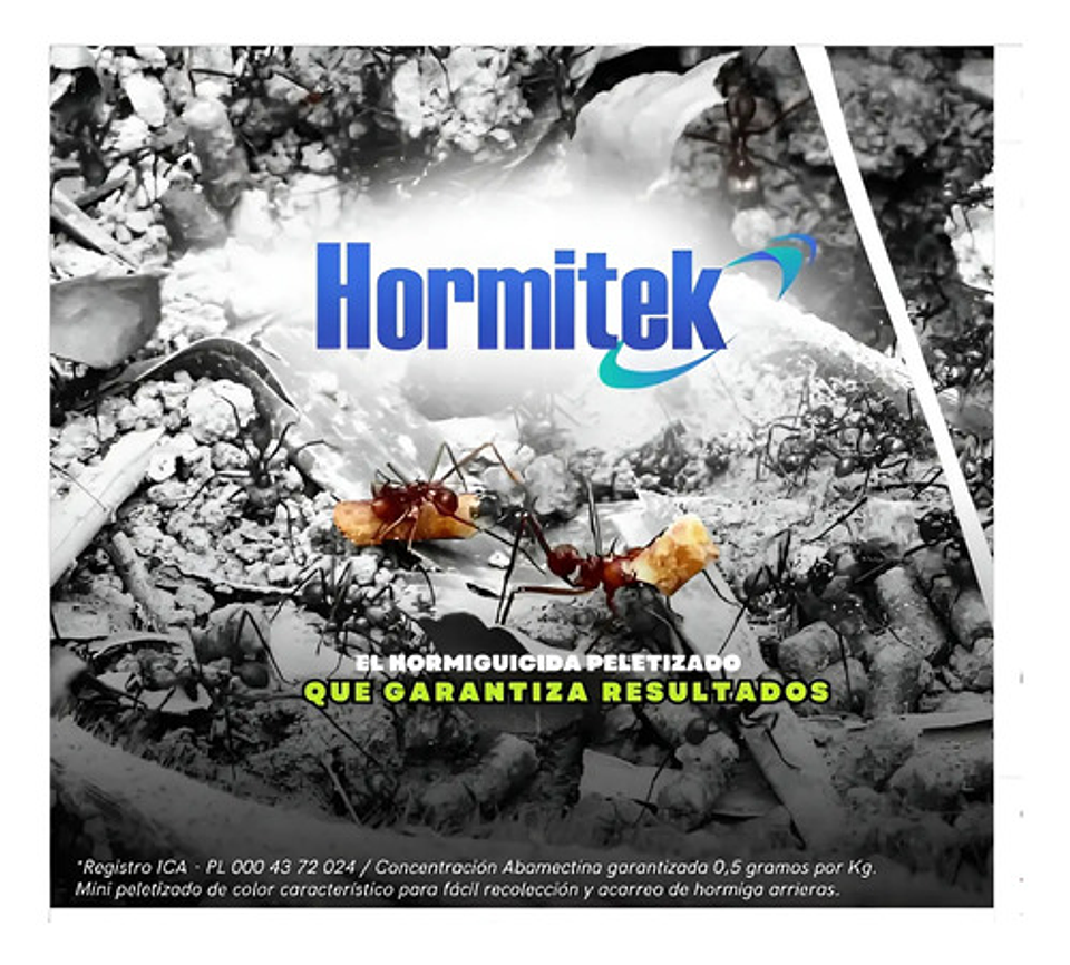 Hormitek X 500 Gr Control Hormigas Cebo X 4 Unidades 6