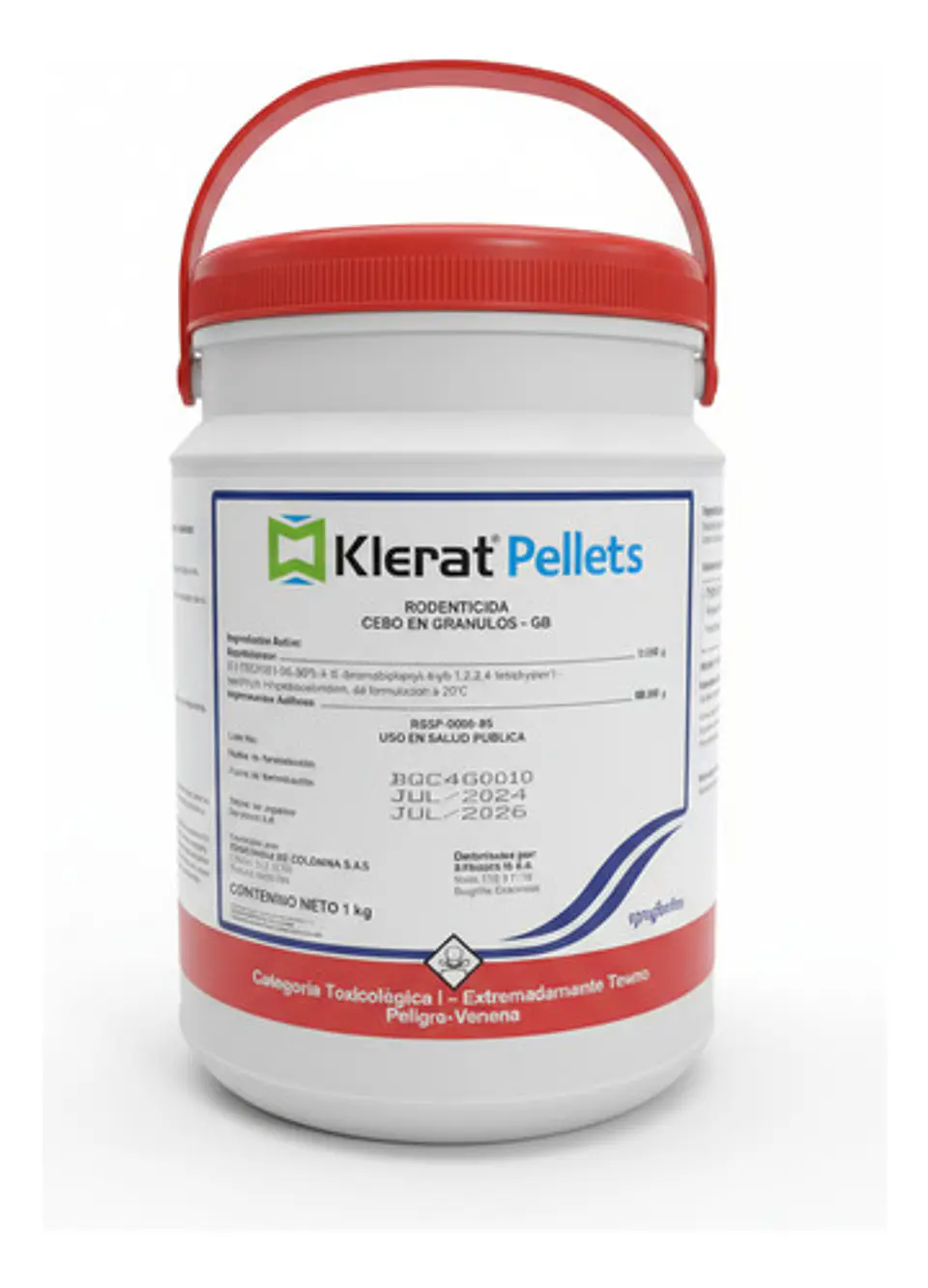 Klerat Raticida de Alta Eficacia (20g, 50g, 1Kg) | Agrosamario 1