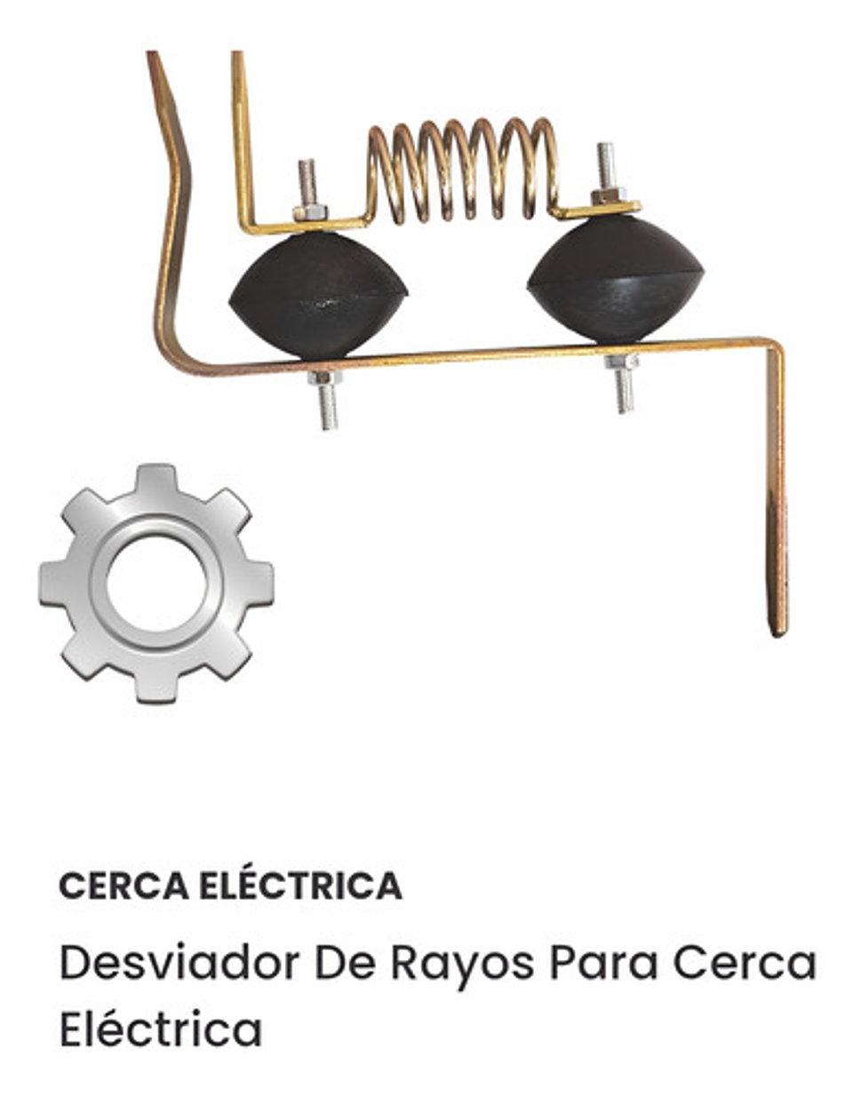 Desviador De Rayos Para Cerca Eléctrica X 1 Unidad 2