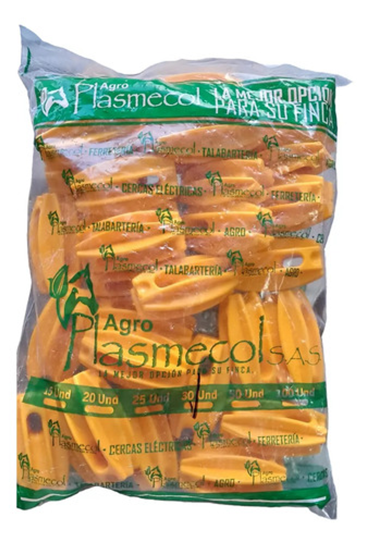 Aisladores Ovalado Tipo Pera Cerca Electrica X 30 Uni 2